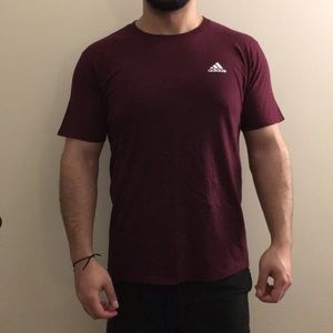 Adidas Maroon T-shirt